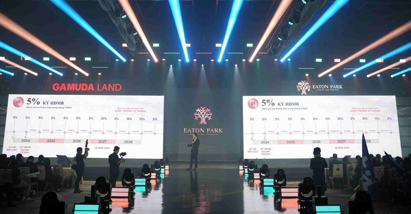 Gamuda Land announced an attractive sales policy during Eaton Park launching event on March 15, 2024. Photo courtesy of Gamuda Land